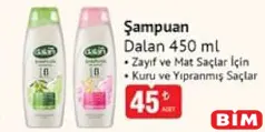 DALAN ŞAMPUAN 450 ML fiyat ve kampanya bilgisi